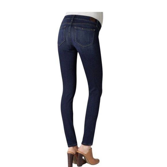 PAIGE VURDUGO BELOW THE BELLY MATERNITY JEANS - Picture 3 of 16